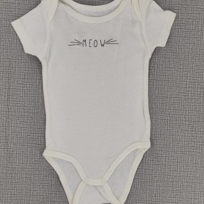 Body blanco "MEOW"