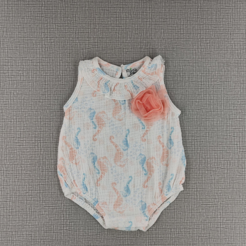 Body estampado de caballito de mar