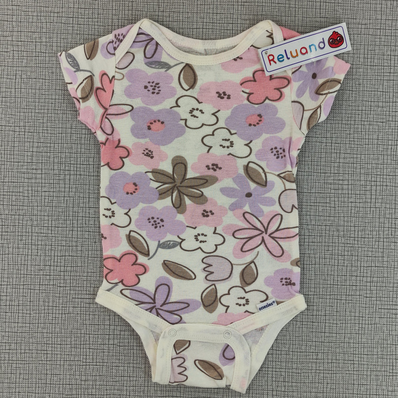 Body blanco con diseño de flores