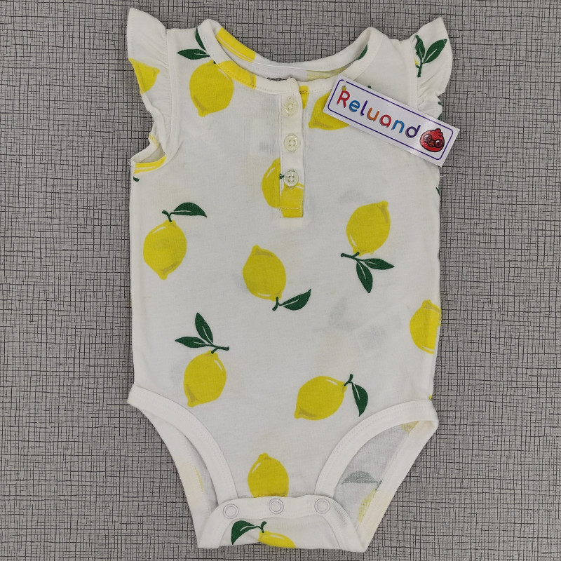 Body blanco con diseño de limones